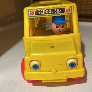 Fisher Price Vintage School Bus